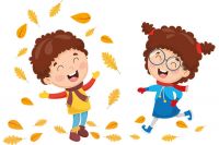 Złote barwy jesieni   – zajęcia czytelnicze DKK dla dzieci